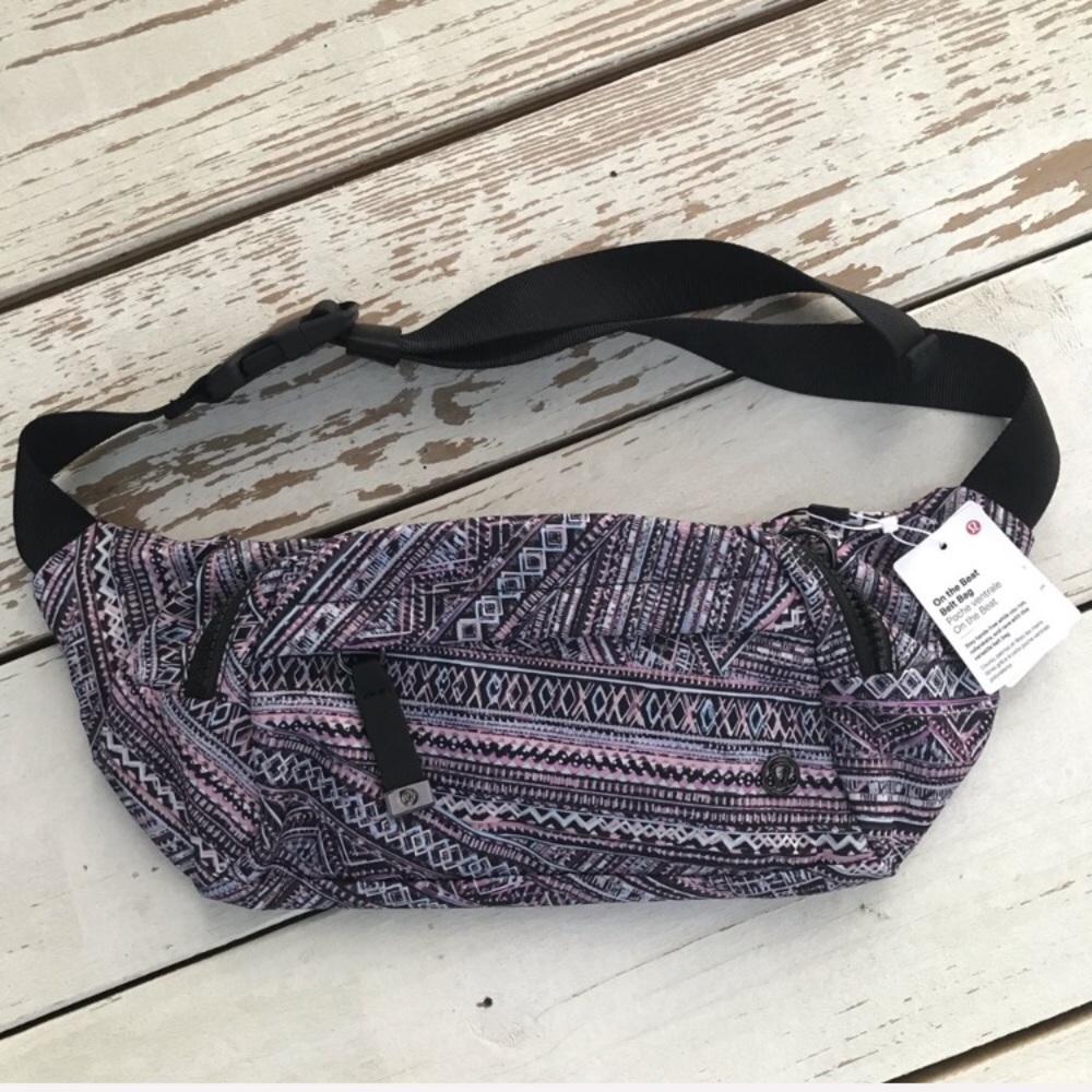 Lululemon the beat belt bag fanny pack tribal - Picture 2 of 3